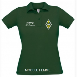 Polo à manches courtes, avec logo du REF brodé et possibilité de personnalisation