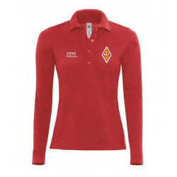 Polo manches longues avec logo du REF et possibilité de personnalisation