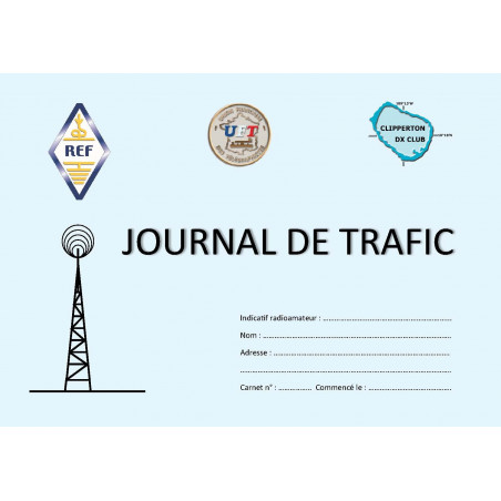 Carnet de trafic REF petit modèle (A5) - 50 pages