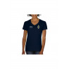 Tee-shirt à col en V avec logo du REF possibilité de personnalisation